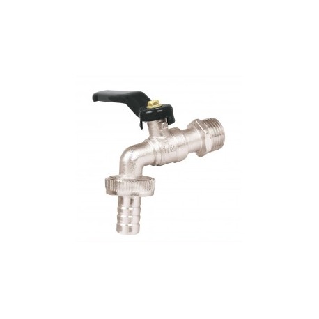 Llave para jardin de 1/2 llave para manguera llave de agua llave de paso con palo largo cierre 1/4 vuelta