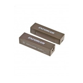 Magnetic contact COFFEE to overlap 1-1/4" (31mm) Gap Compatible with DSC / RISCO / BOSCH panels