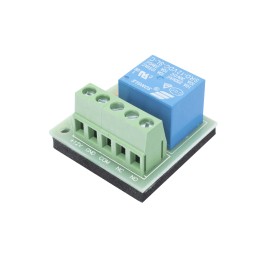 Modulo Relevador externo para NO / NC / COM  a 12 vcd para control de acceso Relay para iman, chapa, biometrico, contra
