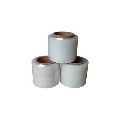 1 Rollo De Playo Emplaye transparente de 3" Pulgadas 8cm centimetros Plastico para empacar, envolver, paqueteria
