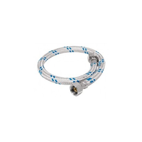 Water Hose for General Use 1/2" x 1/2" Hose for Sink, WC, Bathroom, 40 Centimeters cm