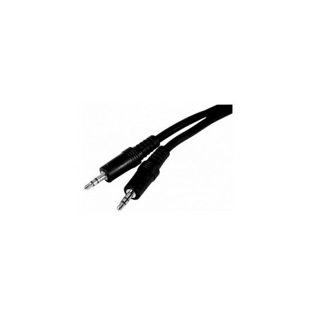 Cable Auxiliar Reforzado 3.5mm 15 Metros Colores Cable de Audio Cable para Bocina Cable Negro de Audio