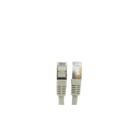 Patch cord Cat.5e Category 5e FTP Shielded Network Cable 2 Meters 2mts Gray 7ft feet RJ45 Cable with anti noise metal sheath
