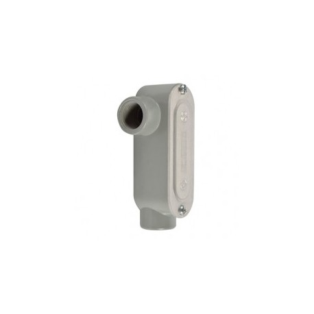 1/2 "(12.7 mm) Type LR Condulet Enclosure Includes cover and screws.