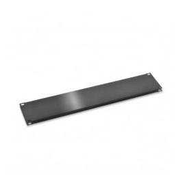 Tapa Ciega para Rack de 19" de 2 Unidades de Espacio. Panel ciego para Rack de 19 Redes UTP Cercha ciega de 2 unidades 2 UR
