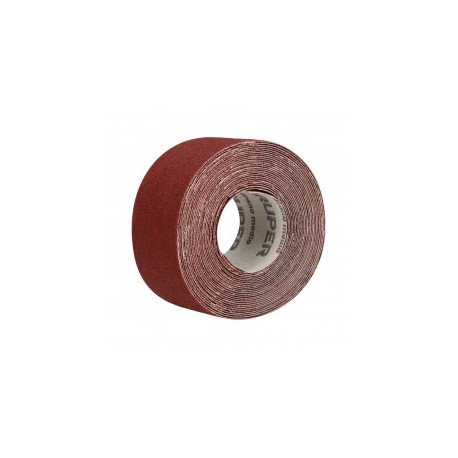 Lija de Plomero de 1 1/2" de ancho por 5 Metros de largo lija para plomero en rollo para oxido de aluminio