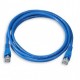 Cable de Parcheo UTP Cat6 1 metro Azul Patch cord Cable de Red ponchado Cable Red Categoria 6 Cat6 Rj45 Utp Ethernet