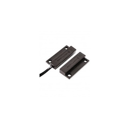 Contacto Mini con montaje de tornillo o adhesivo. Gap 3/4 CAFÉ Compatible paneles DSC / RISCO / BOSCH