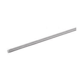 1 piece Threaded Rod 1/4" x 3000 mm, with Electro Zinc finish Threaded Rod 1/4" inch 3 Meters