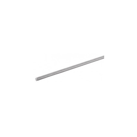 1 piece Threaded Rod 1/4" x 3000 mm, with Electro Zinc finish Threaded Rod 1/4" inch 3 Meters