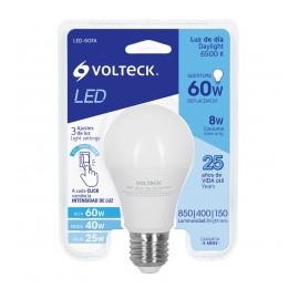 Foco con 3 niveles de iluminación Foco dimeable de hasta 850 lumenes Alto Medio Bajo Foco LED