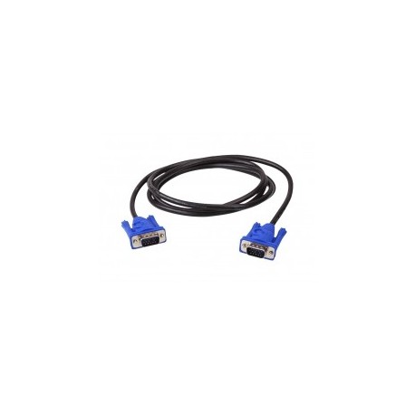 Cable VGA 3 Metros Macho a Macho Cable VGA Puntas Azules Cable DB15 de 3 Metros