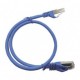 Cable de Parcheo UTP Cat6a 3 metros Azul Patch cord Cable de Red ponchado Cable Red Categoria 6A Cat6a Rj45 Utp Ethernet 10ft