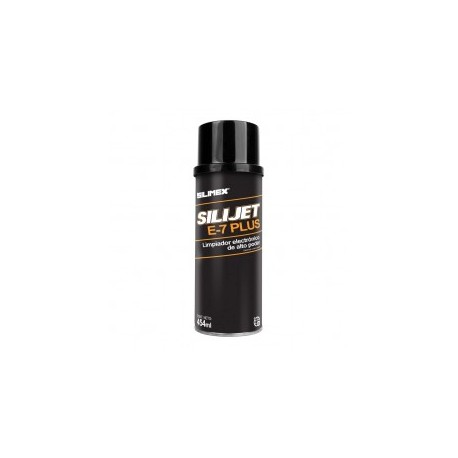 Limpiador Y Protector En Aerosol Silimex Silijet E-7 Plus De 454ml Para Equipo Electrónico