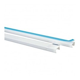 Canaleta Para Cables Plastica Canaleta De PVC Canaleta Para 12 Cables 17mmx35mmx2000mm Canaleta con adhesivo con pegamento