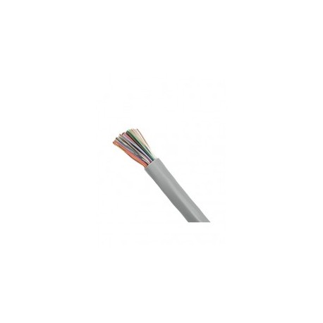 1 Metro Cable Multipar de 25 Pares Cal. 24 para Interior Viakon cable Multifilar Cable Telefónico Multipar Cable para Teléfono