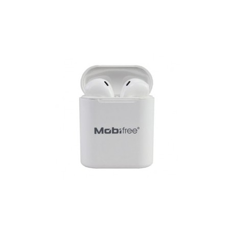 Audífonos MobiFree Buds Pro Bluetooth Audifonos inalambricos Blancos Celular Tablet Laptop