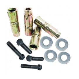 Mounting Kit for Rack on floor, wall, wall Screws for Mounting Cabinet or Rack Bracket On floor or Wall