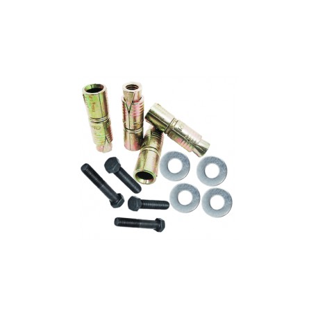Mounting Kit for Rack on floor, wall, wall Screws for Mounting Cabinet or Rack Bracket On floor or Wall