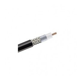 1 Meter Coaxial Cable 90% Shielded, RoHS Certified, Aluminum Clad Copper Conductor, 50 Ohms