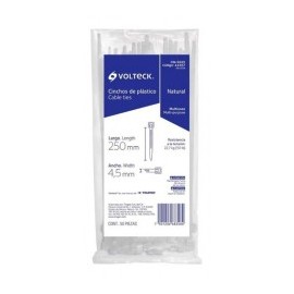 (Paq. con 25pz) Cincho plástico de 60 centímetros Blanco Cincho de 60cm Cincho Blanco organizador de Cable Sujeta Cable