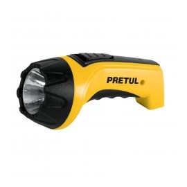 Rechargeable Hand Lamp 35 Lumens with 1 high density LED up to 110 Meters 5° Plastic Flashlight