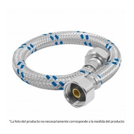 Manguera de agua boiler, lavabo, sanitario, fregadero de 60 Cm Aluminio Uso General