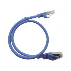 Cable de Parcheo UTP Cat6a 3 metros Azul Patch cord Cable de Red ponchado Cable Red Categoria 6A Cat6a Rj45 Utp Ethernet 10ft