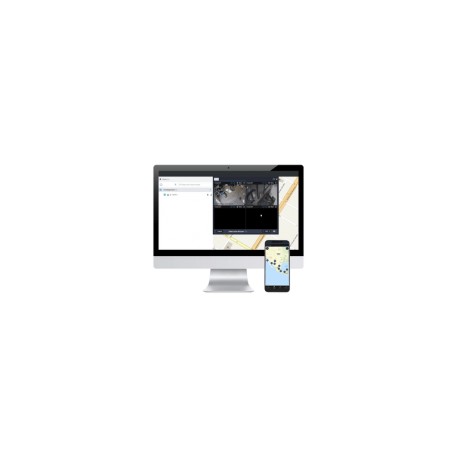 Plataforma Avanzada para Logística, Rastreo GPS, VIDEO Móvil y IoT MENSUAL Licencia para 1 localizador GPS o DVR Movil