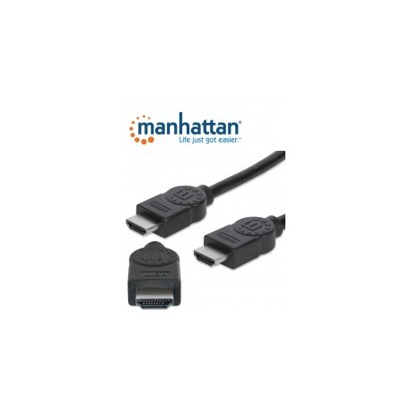 Manhattan Cable Hdmi Male To Hdmi Male 1.5 Meter HDMI Cable 4k Male Male Shielded 4K@30Hz