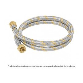 Manguera para gas de 5/16 a 5/16" Manguera de 1.5 Metros 1 metro y medio Manguera de aluminio para gas