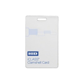 Tarjeta iClass Clamshell (Gruesa) / 2 k memoria / Programada a 26 bits Aleatoriamente/ Garantía de por Vida