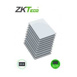 Pack of 10 ID Cards 125 Khz 0.88 mm Without Folio Printed Access cards ID printing ID card for assistance access