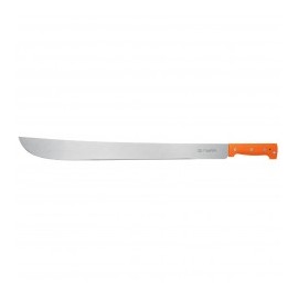 Machete 20" inches 51 cm Standard machete orange handle with ergonomic polished blade Non-slip