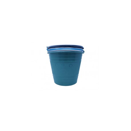 Cubeta de 12 litros con asa de fierro Cubeta para limpieza de plastico Polietileno