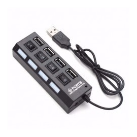 Hub Concentrador Multi Contacto Usb 4 Puertos Switch Celular