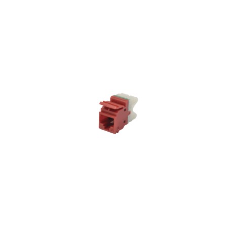 Jack MAX UTP Categoría 6, Estilo 110, Montaje Plano, Color Rojo Jack Cat6 Siemon Jack Siemon Cat6