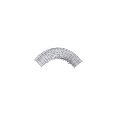 Curva pre-fabricada de 90 grados 33/50 mm Curva para charola Charofil Curva de 90 Grados para Charola