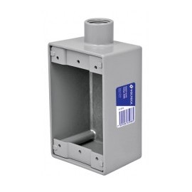 Caja de Metal tipo FS Chalupa de Metal tipo FS de 1/2 Condulet 1/2" conexión tipo FS, Voltech Caja para Tubo Conduit