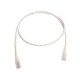 Patch Cord MC6 Modular Cat6 UTP, CM/LS0H, 3ft, Color Blanco SIEMON Cable de Red RJ45 Categoria 6