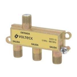 Coaxial Divisor de Señal de antena para Sky, Cable, Ve Tv, Splitter de Coaxial 1 entrada 3 Salidas