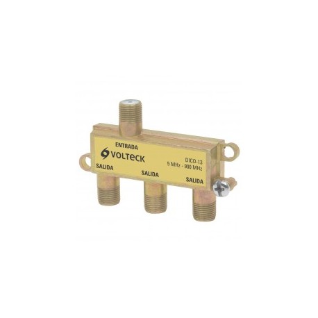 Coaxial Divisor de Señal de antena para Sky, Cable, Ve Tv, Splitter de Coaxial 1 entrada 3 Salidas