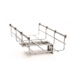 Ménsula económica, para montaje en pared, para anchos de charola de 150mm, con acabado Electro Zinc