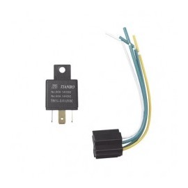 Relevador de 5 pines automotriz de 12 volts Relevador para Sirena alarma Relevador para Alarma Relevador de 12v