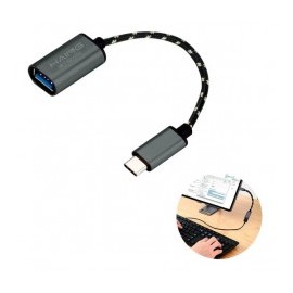 Convertidor Tipo C a USB Adaptador para tablet celular teclado audifonos impresoras tipo C