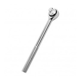 Matraca para dado de 3/8" PRETUL by TRUPER largo de 19cm mango antiderrapante fabricado en acero Cabeza redonda