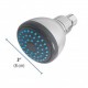 CABEZA para regadera Redonda 3'' Regadera para baño econmica Sencilla Regadera tipo lluvia regadera redonda