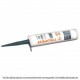 Black Acrylic Sealant 280 Ml Truper Silicon Black - Gray Sealant Silicone Tube Sealant Glass, Aluminum, Ceramic