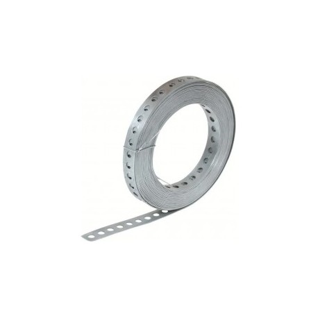 Cinta perforada de 5 metros metalica Cinta metalica perforada Cinta de aluminio con hoyos acero galvanizado color plata