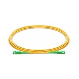 Fiber optic cable for Modem SC / APC-SC / APC Singlemode Yellow cable for internet data modem Simplex fiber jumper 3 Mts
